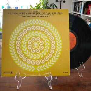 Wolfgang Amadeus Mozart Music For Piano (Four Hands) Vinyl LP Westminster W-9358